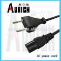 Euro AC Power Cord mains lead VDE certification cable set